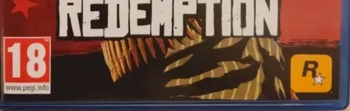 Red Dead Redemption, the PEGI square on its front