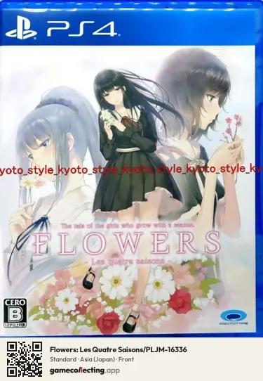 Flowers: Les Quatre Saisons/PLJM-16336 PlayStation 4, Asia box front