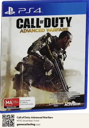 Call of Duty: Advanced Warfare PlayStation 4, Australia box front