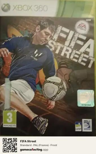 FIFA Street Xbox 360, France box front