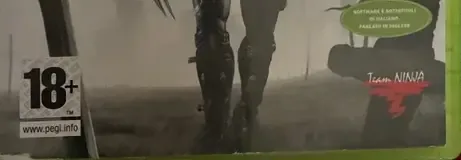 Ninja Gaiden II, the PEGI square on its front