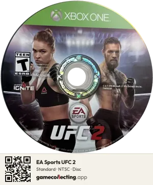 EA Sports UFC 2 Xbox One, NTSC disc