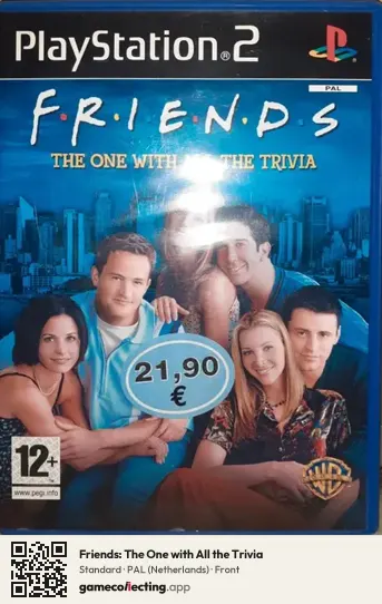 Friends: The One with All the Trivia PlayStation 2, Netherlands box front