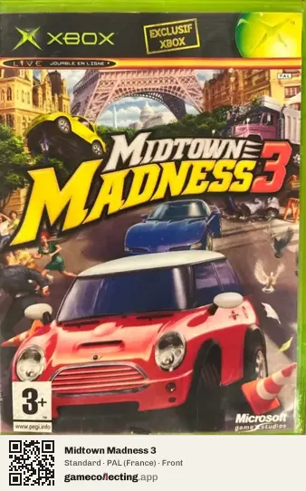 Midtown Madness 3 Xbox, France box front
