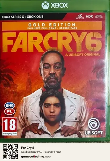 Far Cry 6 Xbox Series X, Poland box front