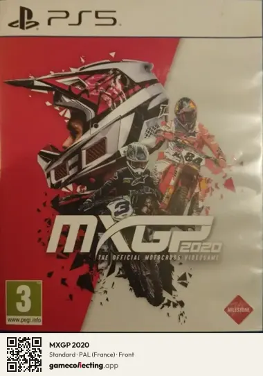MXGP 2020 PlayStation 5, France box front
