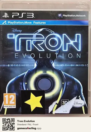 Tron: Evolution PlayStation 3, PAL box front