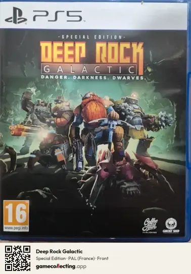 Deep Rock Galactic PlayStation 5, France box front