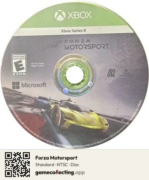 Forza Motorsport Xbox Series X, NTSC disc