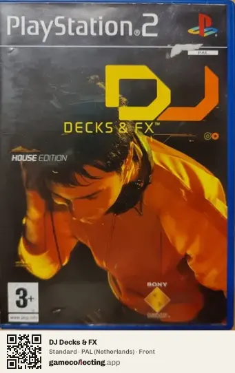 DJ Decks & FX PlayStation 2, Netherlands box front