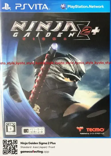 Ninja Gaiden Sigma 2 Plus PlayStation Vita, Asia box front