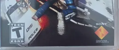Pursuit Force: Extreme Justice, the ESRB box on its front