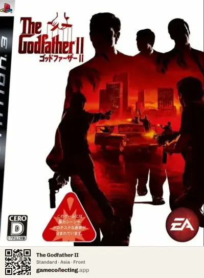 The Godfather II PlayStation 3, Asia box front