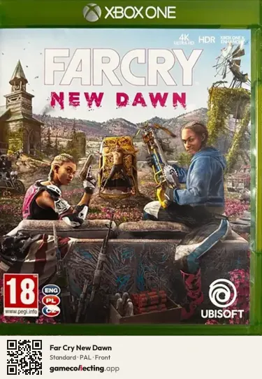 Far Cry New Dawn Xbox One, PAL box front