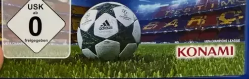 Pro Evolution Soccer 2017, the USK square on its front