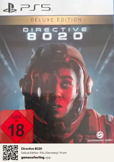 Directive 8020 PlayStation 5, Germany box front