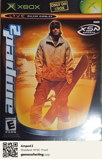 Amped 2 Xbox, NTSC box front