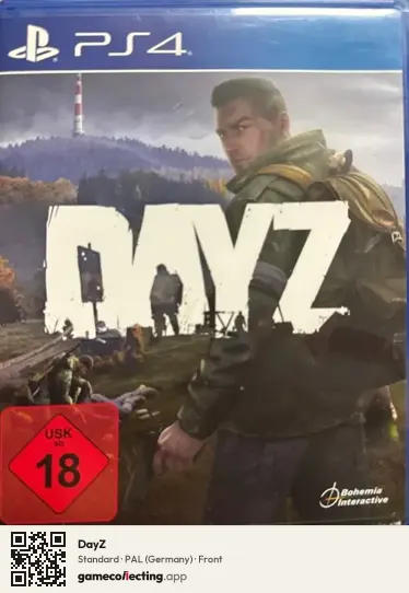 DayZ PlayStation 4, Germany box front