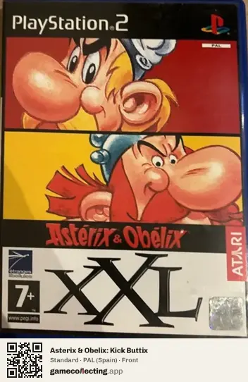 Asterix & Obelix: Kick Buttix PlayStation 2, Spain box front