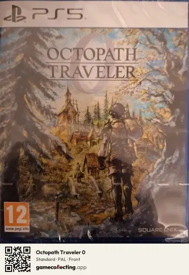 Octopath Traveler 0 PlayStation 5, PAL box front