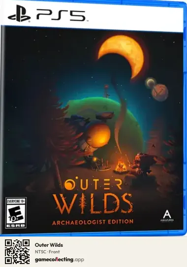 Outer Wilds PlayStation 5, NTSC box front