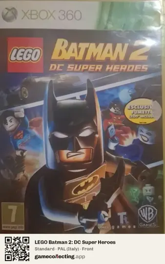 LEGO Batman 2: DC Super Heroes Xbox 360, Italy box front