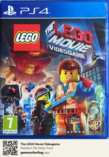 The LEGO Movie Videogame PlayStation 4, Italy box front