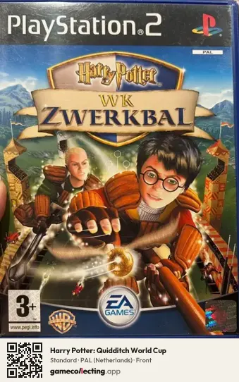 Harry Potter: Quidditch World Cup PlayStation 2, Netherlands box front