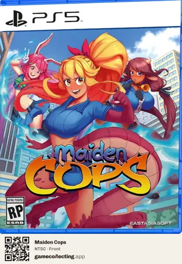 Maiden Cops PlayStation 5, NTSC box front