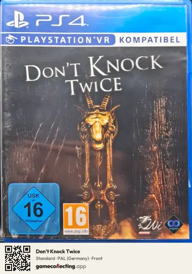 Don't Knock Twice PlayStation 4, Germany box front