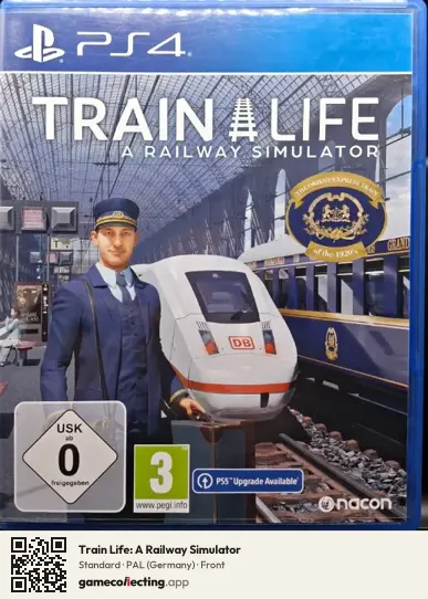 Train Life: A Railway Simulator PlayStation 4, Germany box front