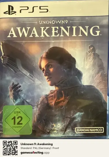 Unknown 9: Awakening PlayStation 5, Germany box front