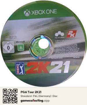PGA Tour 2K21 Xbox One, PAL disc