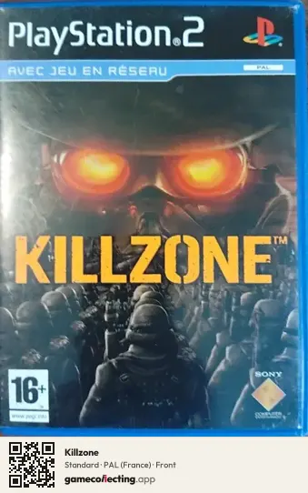 Killzone PlayStation 2, France box front
