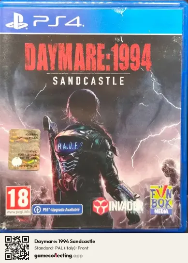 Daymare: 1994 Sandcastle PlayStation 4, Italy box front