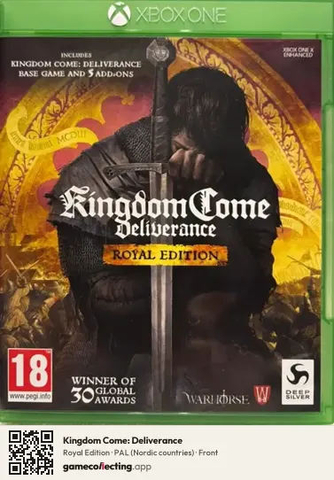 Kingdom Come: Deliverance Xbox One, Nordic countries box front