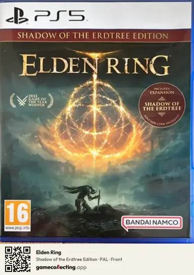 Elden Ring PlayStation 5, PAL box front
