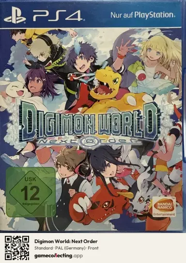 Digimon World: Next Order PlayStation 4, Germany box front