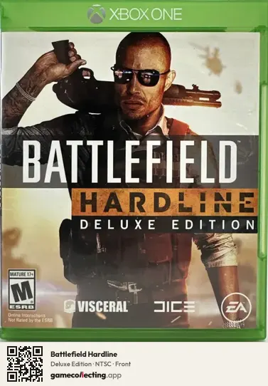 Battlefield Hardline Xbox One, NTSC box front
