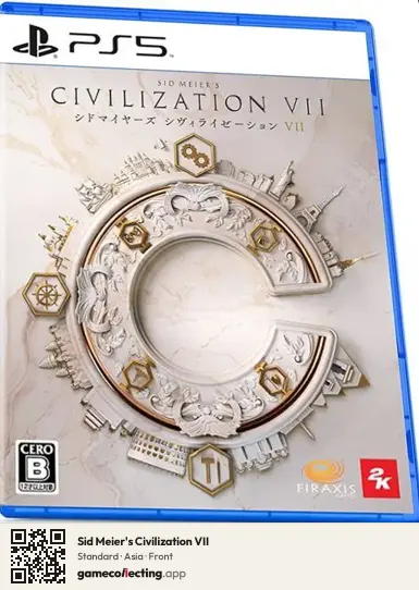 Sid Meier's Civilization VII PlayStation 5, Asia box front
