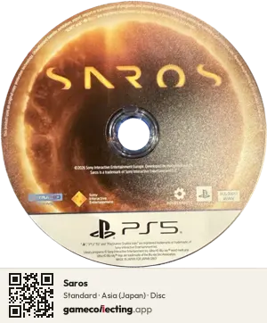 Saros PlayStation 5, Asia disc
