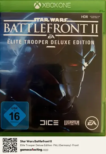 Star Wars Battlefront II Xbox One, Germany box front