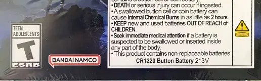 Shadow Labyrinth, the ESRB box on its front