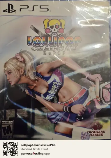 Lollipop Chainsaw RePOP PlayStation 5, NTSC box front