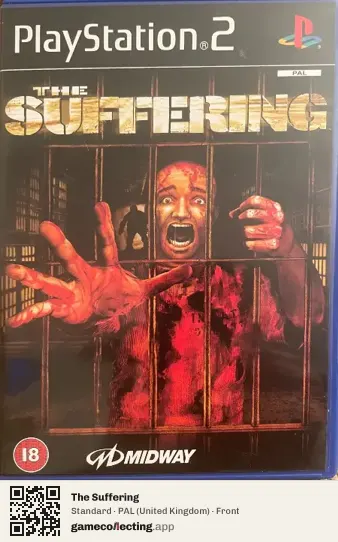 The Suffering PlayStation 2, United Kingdom box front