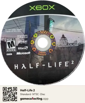 Half-Life 2 Xbox, NTSC disc