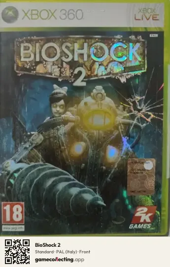 BioShock 2 Xbox 360, Italy box front