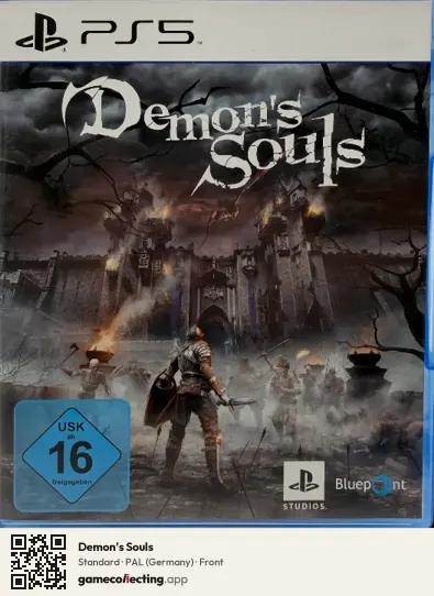 Demon's Souls PlayStation 5, Germany box front