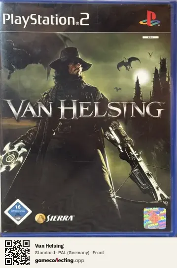 Van Helsing PlayStation 2, Germany box front