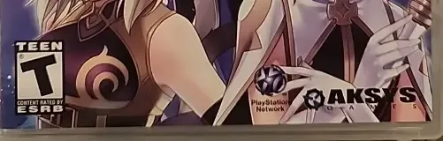 Record of Agarest War 2, the ESRB box on its front